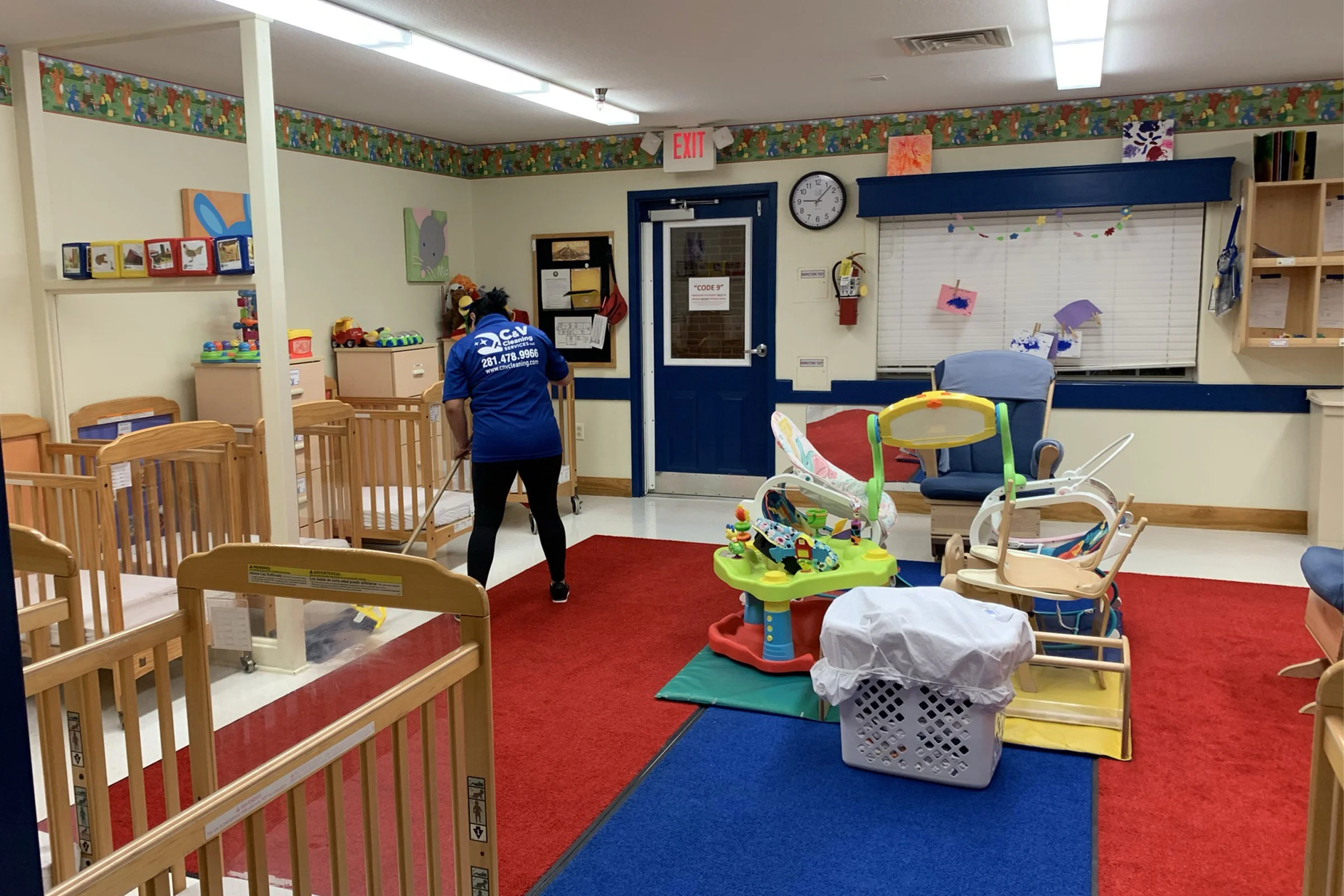 C&V Cleaning Services for Educational Facilities Cleaning